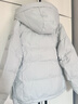雅鹿短款羽絨服2025新款冬季純色百搭可拆卸帽面包服小個(gè)子冬裝外套 冰川藍 【滿(mǎn)背石墨烯 科技蓄熱】 S (155) 建議90-105斤 曬單實(shí)拍圖