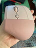羅技（Logitech）Lift人體工學(xué)系列鼠標無(wú)線(xiàn)藍牙垂直立式中小手商務(wù)辦公送男女生禮物 LIFT櫻花粉+羅技桌墊粉色 曬單實(shí)拍圖