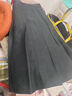HIPPATIA百褶裙女2025秋季新款高腰顯瘦學(xué)院風(fēng)JK半身制服裙大碼a字短裙 暖米 【加長(cháng)5cm秋冬款MN001】 M (建議95-105斤) 曬單實(shí)拍圖
