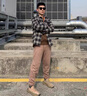 H8奢椰子鞋350滿天星2025新款莆田男鞋情侶男女新款休閑運(yùn)動(dòng)鞋 臟橙色 43 曬單實(shí)拍圖