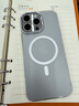 IKELOAH適用于蘋果手機殼iP16/Plus/Pro/Max盔甲系列 磨砂白 iPhone16promax 曬單實拍圖