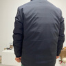 紅豆【拐彎領夾克羽絨】羽絨服男25春新品陽離子保暖防風抗起球夾克男 藏青羽絨B5 L 175/96A 推薦62-70公斤 曬單實拍圖