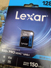 Lexar雷克沙 相機卡 高速SD卡 微單反攝像儲存大卡 U3 V30閃存卡 class10 128G SD卡SDXC 讀速150MB/s 適用索尼ZV-1F/A7M4/RX100M7 曬單實(shí)拍圖