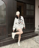 駱駝（CAMEL）女鞋子【王俊凱同款】戶外運動休閑花生鞋網面透氣情侶徒步老爹鞋 G25S171012B 燕麥色 女款 37 曬單實拍圖