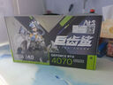 華碩（ASUS）RTX 5070 4070SUPER 12G顯卡 天選/巨齒鯊/電競特工TUF/猛禽 臺式電腦游戲電競獨立顯卡 DUAL-RTX4070S O12G EVO 雪豹 曬單實(shí)拍圖