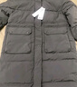 森馬（Semir）羽絨服女長(zhǎng)款三防防風(fēng)保暖百搭2024冬季寬松連帽外套109724113022 曬單實(shí)拍圖