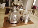 開(kāi)品底部全自動(dòng)上水茶具燒水壺 凈水器款電熱茶爐功夫電熱水壺 多尺寸選擇嵌入式茶臺一體茶桌套裝 1L 金色尺寸23X37CM燒水-煮杯 桶水款 曬單實(shí)拍圖