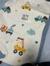 夢(mèng)詩(shī)娜兒童卡通純棉床單單件全棉100被單枕套兩件套1.2單人床1.5m米汽車(chē) 小小工程車(chē) 150cm*220cm 床單（純棉） 曬單實(shí)拍圖