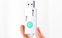 畢亞茲 256GB USB3.0 推拉式加密U盤 內(nèi)含安全加密軟件 學(xué)習(xí)辦公車載投標高速傳輸閃存優(yōu)u盤 UP-07 白色 曬單實拍圖