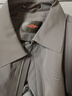 柒牌【白鴨絨】翻領(lǐng)羽絨服男冬季新品暗格紋時(shí)尚休閑保暖外套 深灰 L (175) 曬單實(shí)拍圖