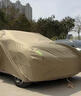 金雨保比亞迪海豚pro海鷗E2海豹dmi車(chē)衣車(chē)罩四季通用防雨防雪棉被車(chē)全罩 卡其色-海豚【特厚牛津布】 質(zhì)保30年【送車(chē)衣同款收納袋】 曬單實(shí)拍圖