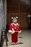 招晴瑜女童拜年服冬裝兒童過(guò)新年衣服女寶寶周歲禮服漢服套裝中國風(fēng)唐裝 褲子紅色【套裝】 不含配飾 加絨 90 曬單實(shí)拍圖