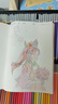 兒童漫畫手繪公主線稿描摹本繪畫本畫畫本涂色本素描本女生女孩美少女卡通入門控筆練習冊 【4本】冰雪+摩卡+人魚+時尚 曬單實拍圖