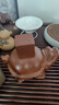 宇軒紫砂金蟾指定有錢(qián)茶寵招財手工可養精品龍龜蓋置茶具配件擺件 ZY龍龜蓋置朱泥 曬單實(shí)拍圖