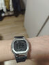 卡西歐（CASIO）手表男G-SHOCK小方銀金塊光能藍牙電波防水多功能電子日韓表禮物 經(jīng)典銀膠方塊GMW-B5000-1 曬單實(shí)拍圖