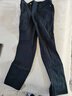 哈吉斯（HAZZYS）男裝 萊卡抗菌通勤休閑褲男ATDZP0BCF14 藏青色NV 175/78A32 曬單實(shí)拍圖