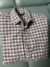 杉杉【純棉磨毛】格子襯衫男長(cháng)袖中老年商務(wù)休閑襯衣 紅格加絨款 42 曬單實(shí)拍圖