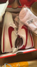 耐克（NIKE）女鞋2025夏季新款CORTEZ BASIC校園系列舒適休閑鞋運動鞋板鞋 904764-101/白/校園紅/偏小 39 曬單實拍圖