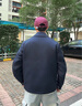 TOMMY HILFIGER【雙面穿】秋冬新款男燈芯絨翻領(lǐng)休閑行政棉服夾克外套36588 藏青色/卡其色DW5 S （推薦：120-135斤） 曬單實(shí)拍圖