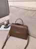 viney牛皮手提包包女包新款輕奢單肩斜挎包生日禮物送女友老婆 【咖啡色】高級感實(shí)用腋下包 時(shí)尚品牌洋氣托特包 曬單實(shí)拍圖