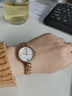 羅西尼新款想【新年送禮物】國表手表女簡(jiǎn)約時(shí)尚輕巧防水石英表鋼帶女表 玫金白面5230140G01C 曬單實(shí)拍圖