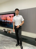 金利來短袖襯衫男裝【冰肌涼感防蚊】2025春夏新款顯瘦商務(wù)正裝襯衣藍色 白色-00 L 175/92A 推薦130-140斤 曬單實拍圖