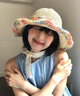 CHALL KITTY防曬帽子女夏季海邊度假鏤空大帽檐草帽女士遮陽(yáng)帽太陽(yáng)帽涼帽子女 米色-高端品牌禮盒裝高檔高級感 曬單實(shí)拍圖