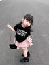 愛邁尼兒童蛋糕裙2025夏季新款裙子女童半身裙褲夏裝短裙百褶裙女中大童 4342粉色蛋糕裙 140 cm 曬單實(shí)拍圖