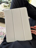 堡立 ipadpro保護(hù)殼套蘋果平板Air5透明磁吸帶筆槽亞克力三折全包防摔硅膠硬殼軟邊框保護(hù)套11英寸7代 科技灰 適用iPadPro11寸（20/21/22款通用） 曬單實(shí)拍圖