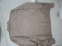 羅蒙（ROMON）25年秋冬新款羊毛衫女貼身保暖毛衣修身羊.絨內(nèi)搭打底針織衫上衣 駝色 XL 建議115-130斤 曬單實(shí)拍圖