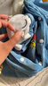 久愛(ài)久寶寶罩衣連體爬行服春秋嬰兒全身一體式爬爬服兒童防臟吃飯衣 藍色熊貓 90碼【建議身高70-85cm】 曬單實(shí)拍圖