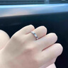 DRIG戒指情侶對戒男女999純銀結婚訂婚紀念日生日禮物送老婆女友輕奢 S999星辰相伴對戒【情侶款】 曬單實(shí)拍圖