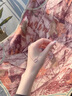 法蔻 FARCOKO彩金色項(xiàng)鏈女雙C百搭鎖骨鏈玫瑰金吊墜七夕情人節(jié)禮物送女友 玫瑰金色 曬單實(shí)拍圖