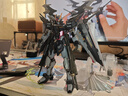 萬(wàn)代MB超合金 高達 模型玩具 18cm MB漆黑強襲 曬單實(shí)拍圖