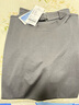 奧德里奇（Aodeliqi）短袖T恤男士夏季絲光棉涼感透氣純色打底衫半袖小高領(lǐng)修身t恤上衣 灰色 XL 曬單實(shí)拍圖