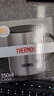 膳魔師（THERMOS）2023新款日本進(jìn)口膳魔師保溫杯保冷杯辦公室男女商務(wù)咖啡杯泡茶杯 磨砂原色【350ml】 曬單實拍圖