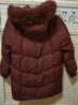 雅鹿新款中年冬季羽絨服加厚款洋氣媽媽冬裝中長(cháng)款外套女XWJ 磚紅色 4XL 曬單實(shí)拍圖