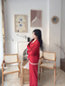 TEENIE WEENIE睡衣女秋冬季長(cháng)袖長(cháng)褲寬松舒適家居服套裝新年紅圣誕款 幸運紅（女款） S 曬單實(shí)拍圖