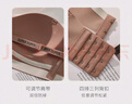 南極人內衣女防滑聚攏無(wú)鋼圈可拆卸肩帶透氣窗夏季性感文胸罩 咖色 曬單實(shí)拍圖