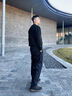 EMPORIO ARMANI/阿瑪尼官方旗艦男士全棉合身長款經(jīng)典直筒休閑褲七夕 【合身直筒】海軍藍色  (褲長偏長) 50 (L) (推薦：150-165斤) 曬單實拍圖