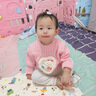 巴拉巴拉嬰兒毛衣兒童冬季線衫女童套頭針織衫毛衫造型甜美時尚萌 紅色調00366 80 曬單實拍圖