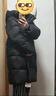 坦博爾【爆款】高充絨量連帽羽絨服女中長(zhǎng)款加厚保暖冬天外套TBF530780J 黑色 XL (175) 曬單實(shí)拍圖