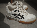 亞瑟士ASICS籃球鞋男鞋女鞋復古板鞋舒適休閑鞋 GEL-SPOTLYTE LOW 米色 40 曬單實(shí)拍圖
