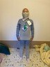 Kocotreekk樹(shù)兒童滑雪內搭速干保暖男女兒童打底內衣運動(dòng)套裝 薄暮灰 150  曬單實(shí)拍圖