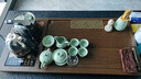 金鑲玉 功夫茶具套裝 一體全自動燒水泡茶套組高檔整套家用茶盤茶具套組 汝窯西施懷瑾茶盤大套裝 曬單實拍圖
