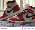 耐克（NIKE）【嚴選好物】bebe8 AJ1男女 Air Jordan 1 OG喬1高幫運動(dòng)休閑鞋 蜘蛛俠2白紅DV1753/DV1748-601 44 曬單實(shí)拍圖
