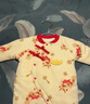 優(yōu)奇嬰兒衣服冬季連體衣加厚秋冬過(guò)年新生兒夾棉拜年寶寶保暖棉服冬裝 曬單實(shí)拍圖