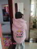 G.DUCKKIDS兒童羽絨服女童2024新款洋氣冬裝棉襖中大童小女孩保暖棉衣外套潮 粉紅色 150 適合身高140-150cm年齡9-10歲 曬單實(shí)拍圖