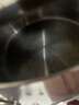 鏗鏘湯鍋316不銹鋼家用食品級湯鍋加厚蒸鍋煮鍋一體電磁爐雙耳燉肉鍋 湯鍋+蒸籠 30cm 曬單實(shí)拍圖