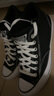 匡威（Converse）ALL star 經(jīng)典休閑鞋情侶鞋中幫帆布鞋男女鞋學(xué)生運動鞋加厚款 A00811C 黑色 42 /8.5 曬單實拍圖